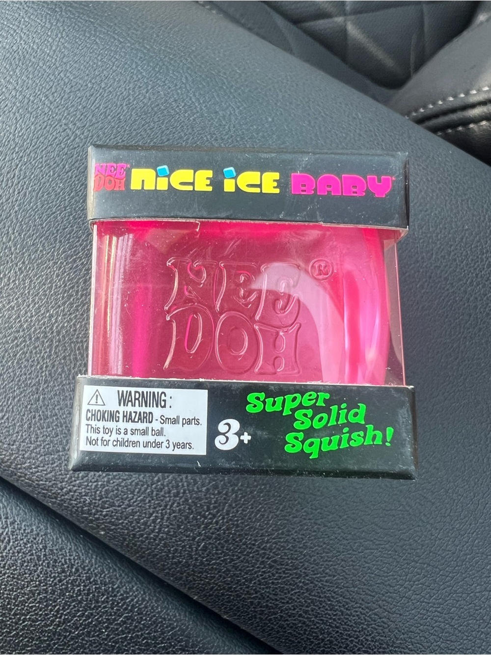 Nice Ice Baby Super Solid Squish! Kids Toy - Pink